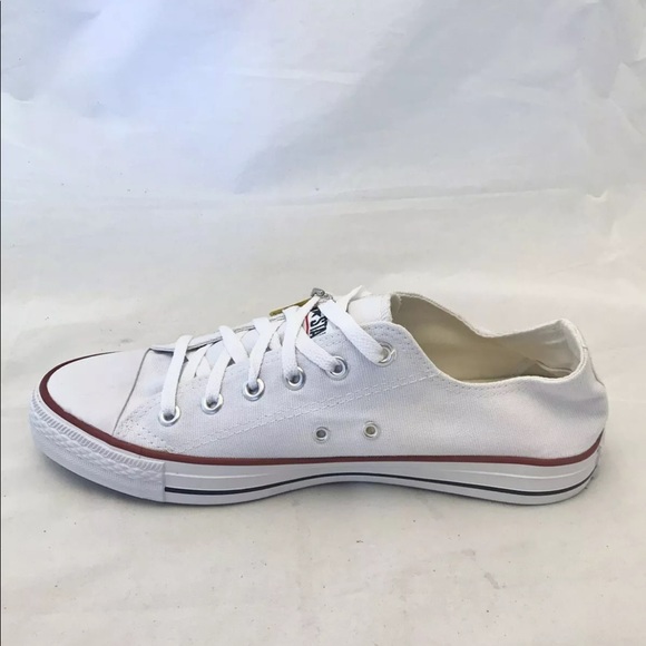 Converse Chuck Taylor All Star White Low Top Sneakers M10/ W11.5 - Picture 6 of 10